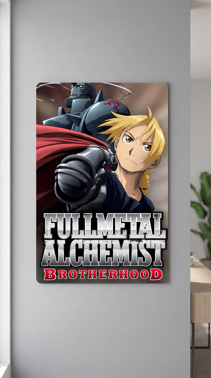 Cuadro metálico Edward y Alphonse Elric - Fullmetal Alchemist | XEN