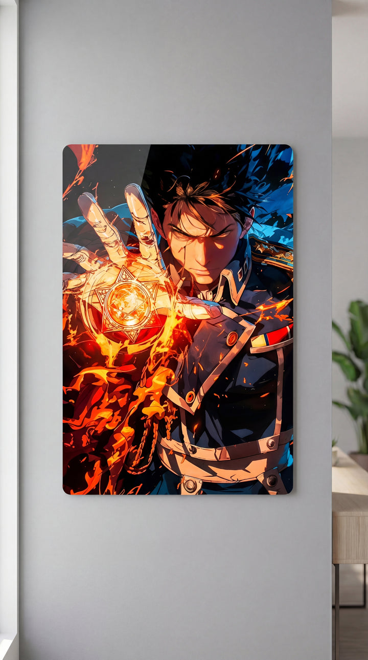 Cuadro metálico Roy Mustang - Fullmetal Alchemist | XEN