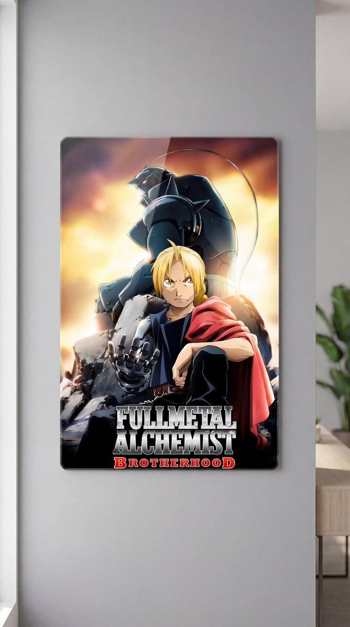Cuadro metálico Edward y Alphonse Elric - Fullmetal Alchemist | XEN