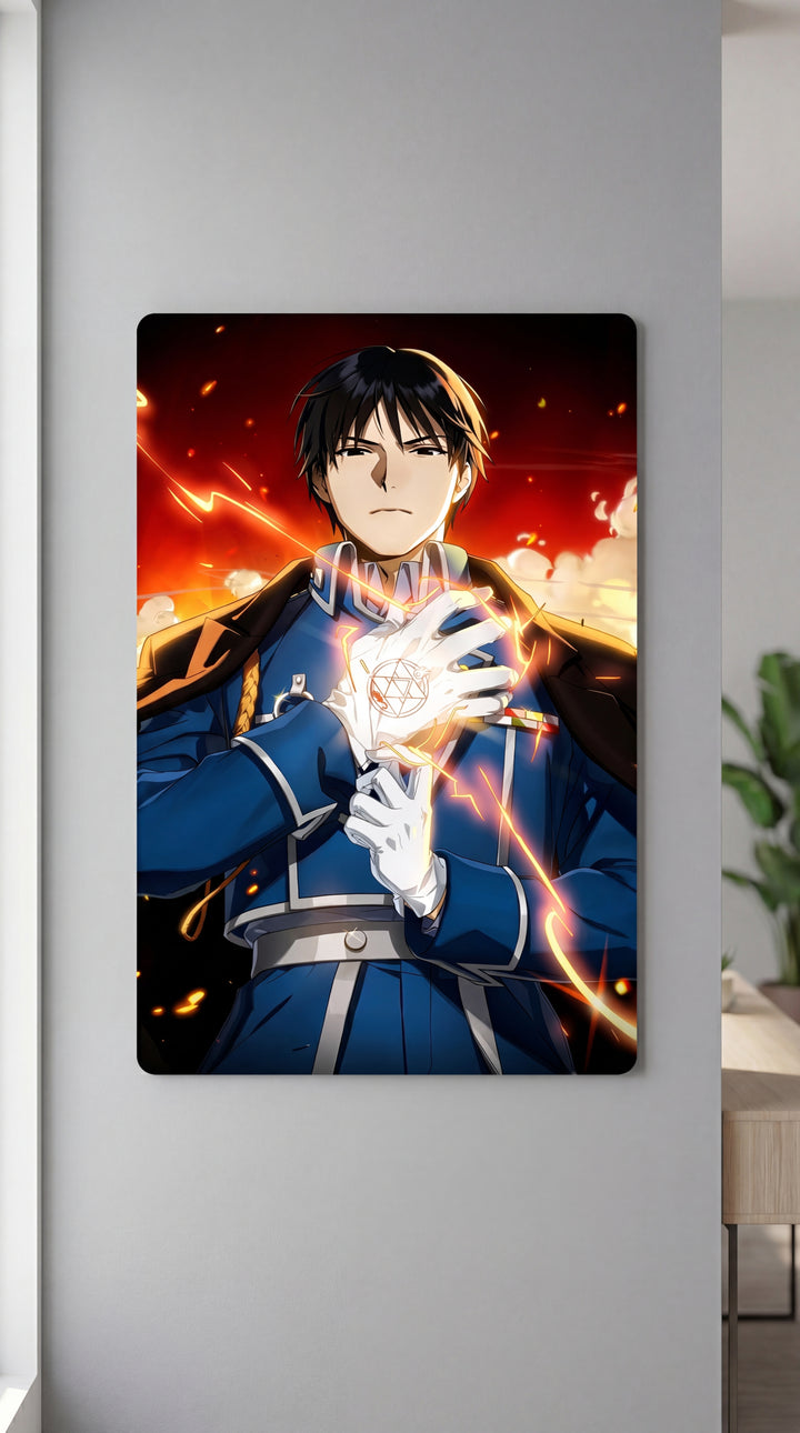 Cuadro metálico Roy Mustang - Fullmetal Alchemist | XEN