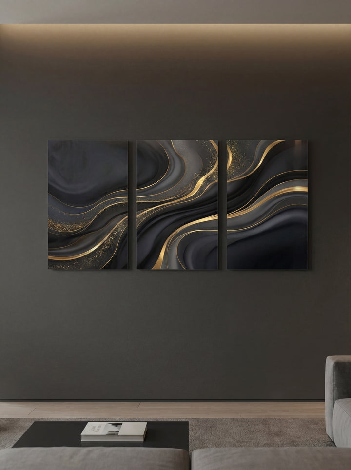 Triptico Black &amp; Gold Flow - Chile | XEN